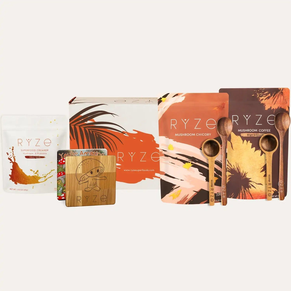 Lasting Energy Bundle (Chicory + Coffee) - Modern Coffee Set
